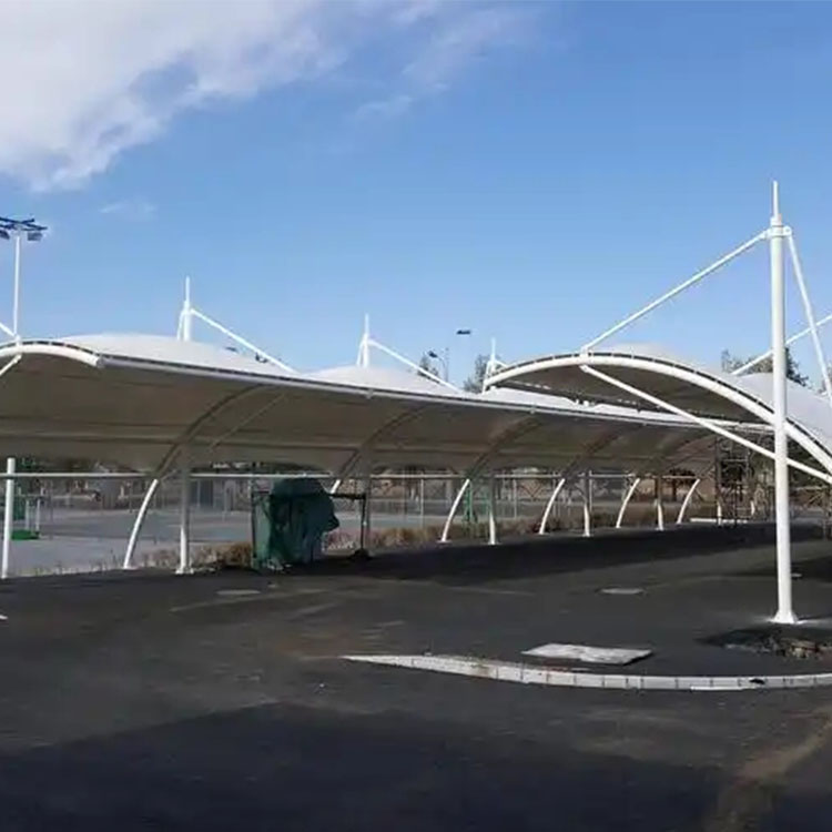 巴马膜结构电动车棚