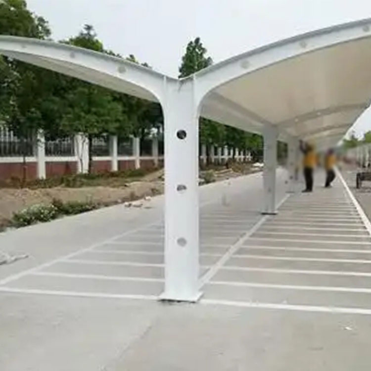 巴马膜结构电动车棚