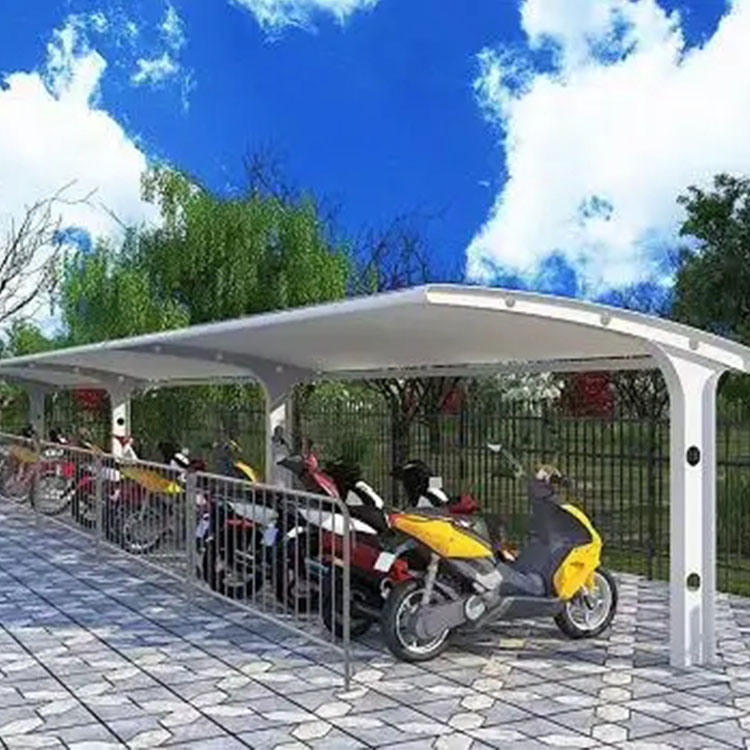 巴马膜结构电动车棚