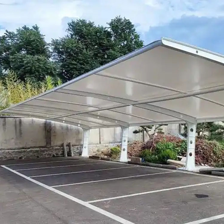 巴马膜结构汽车棚