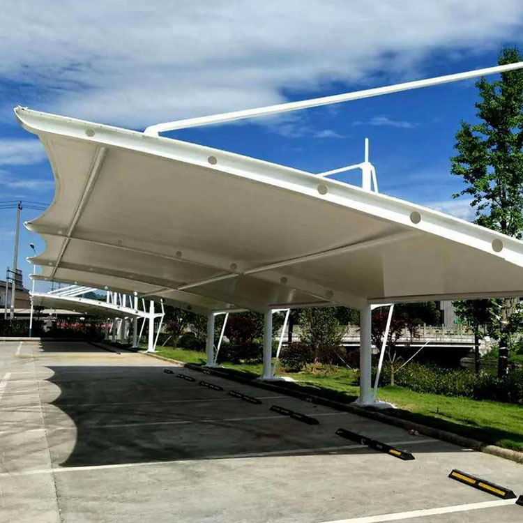 巴马膜结构汽车棚