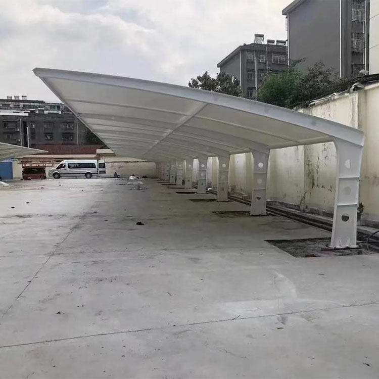 巴马膜结构汽车棚