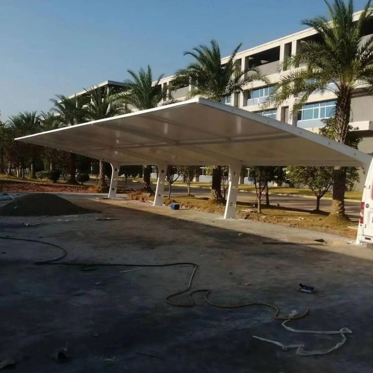 巴马膜结构汽车棚